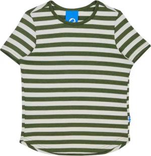 Finkid T-Shirt Finkid Maalari T-Shirt Bronze Green/Offwhite 110/120