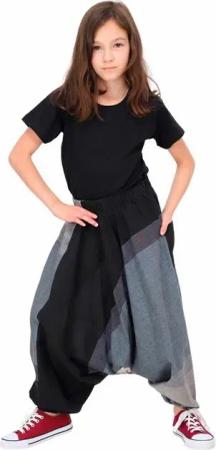 KUNST UND MAGIE Haremshose/Jodhpur-Hose Kinder Haremshose Aladin Hose Hippie Kids Pluderhose Boho Kinderhose