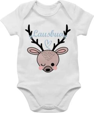Shirtracer Shirtbody Lausbua Reh Mode für Oktoberfest Baby Outfit