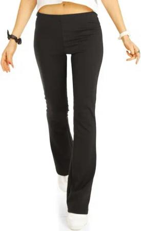 be styled Schlaghose Schlaghose mid waist Bootcuthose Stoffhose stretchig - Damen - t118z mit elastischem Bund