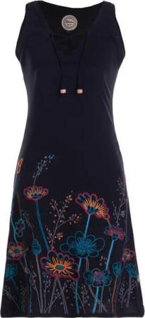 Vishes Tunikakleid Armloses Damen Longshirt-Kleid Mini-Kleid Tunika-Kleid T-Shirtkleid Boho, Goa, Hippie Style