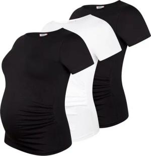 M.M.C. Umstandsshirt Basic Umstandsmode Kurzarm (3-tlg)