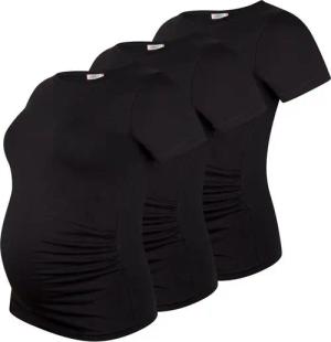 M.M.C. Umstandsshirt Basic Umstandsmode Kurzarm (3-tlg)