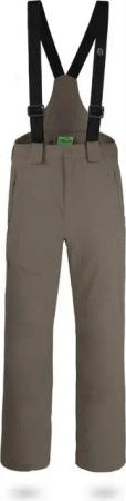 normani Thermohose Herren Winter-Softshellhose mit Hosenträgern Outdoorhose Skihose gefütterte Funktionshose - abnehmbare Hosenträger