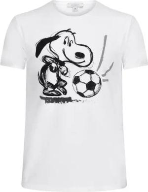 ONOMATO! T-Shirt Peanuts Snoopy Fussball Herren T-Shirt Kurzarm-Shirt