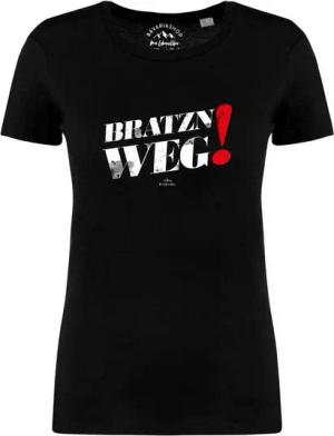 Bavariashop T-Shirt Damen T-Shirt "Bratzn weg