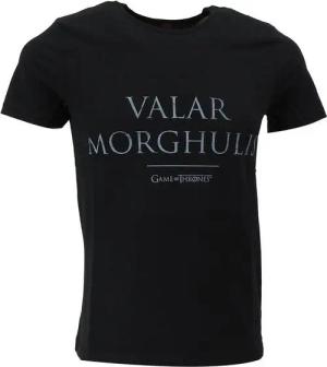 Gozoo T-Shirt Game of Thrones Herren T-SHIRT Valar Morghulis Freizeit TShirt Shirt Men schwarz