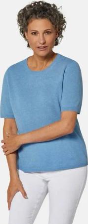 GOLDNER Kurzarmpullover Kurzgröße: