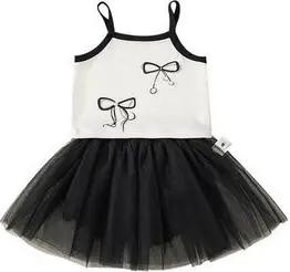 AUKUU Jerseykleid Vielseitiges zweiteiliges Sommerrock-Set mit Hosenträgermode für kleine Mädchen