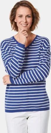 GOLDNER Strickpullover Kaschmirpullover mit V-Ausschnitt