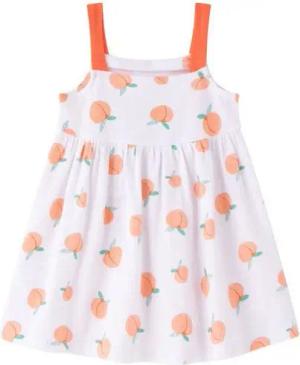 suebidou Midikleid Sommerkleid Mädchenkleid Jersey mit süßem Früchte Allover Print