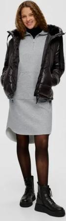 QS Minikleid Kleid aus Frottee