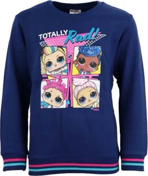 L.O.L. SURPRISE! Rundhalspullover LOL Surprise Mädchen Kinder Pulli Gr. 104 bis 134, Rosa oder Blau, 100% Baumwolle