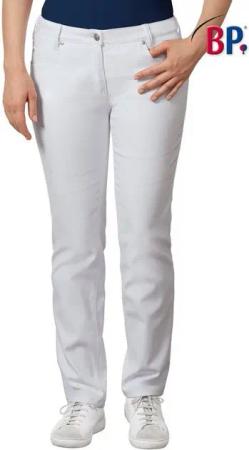 bp Stretch-Jeans Damen 5 Pocket Jeans, weiß Industriewäsche geeignet