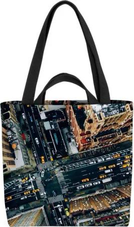 VOID Henkeltasche (1-tlg), New York Downtown New York Downtown City Manhatten Wolkenkratzer Skyl