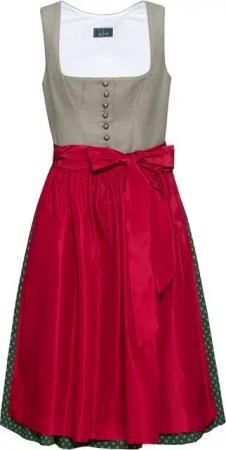 Luis Steindl Dirndl Dirndl Schilfleinen