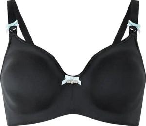 petit amour Still-BH Stillunterwäsche ELSIE Still-BH Bügel nahtlose Körbchen schwarz (Packung, 1-tlg., 1 Stück) 2-lagig & nahtlos vorgeformte Körbchen, Spezial-Bügel