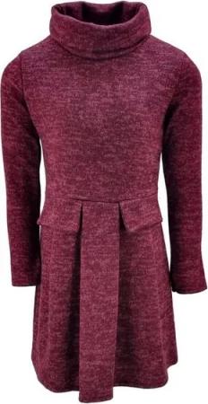 Girls Fashion A-Linien-Kleid Mädchen Kleid Strickkleid Sweat Kleid