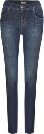 ANGELS 5-Pocket-Jeans Skinny Fit Jeans für Damen in grau (1-tlg)