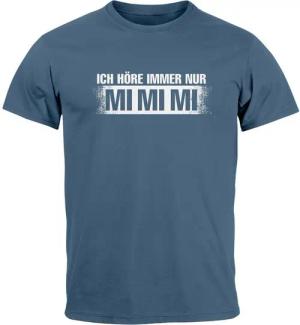 MoonWorks Print-Shirt Herren T-Shirt Lustige Sprüche Ich höre immer nur Mimimi Fun-Shirt mit Print