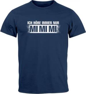MoonWorks Print-Shirt Herren T-Shirt Lustige Sprüche Ich höre immer nur Mimimi Fun-Shirt mit Print