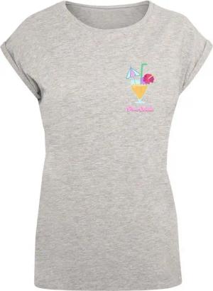 Merchcode T-Shirt Merchcode Damen Ladies Pina Colada Extended Shoulder Tee (1-tlg)