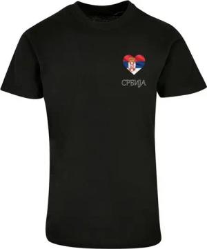 Merchcode T-Shirt Merchcode Merchcode Football - Serbia T-shirt (1-tlg)