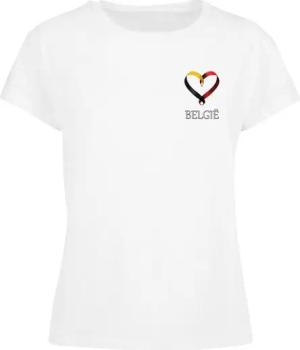 Merchcode T-Shirt Merchcode Ladies Merchcode Football - Belgium T-shirt (1-tlg)