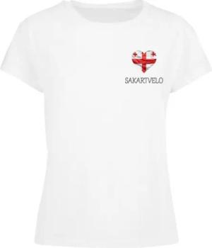 Merchcode T-Shirt Merchcode Ladies Merchcode Football - Georgia T-shirt (1-tlg)