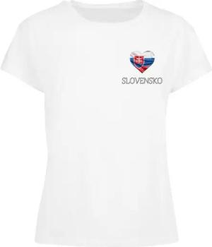 Merchcode T-Shirt Merchcode Ladies Merchcode Football - Slovakia T-shirt (1-tlg)