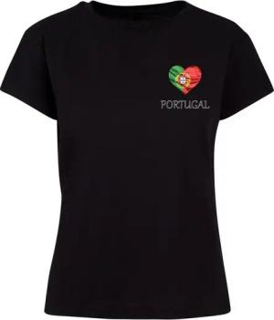 Merchcode T-Shirt Merchcode Ladies Merchcode Football - Portugal T-shirt (1-tlg)