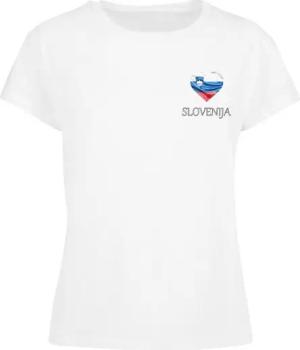 Merchcode T-Shirt Merchcode Ladies Merchcode Football - Slovenia T-shirt (1-tlg)
