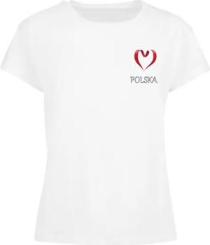 Merchcode T-Shirt Merchcode Ladies Merchcode Football - Poland T-shirt (1-tlg)