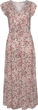 Vivance Maxikleid mit floralem Druck und Schlitz, Jerseykleid, Sommerkleid, Strandkleid