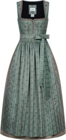 Nübler Dirndl Dirndl Lang Aurora in Salbei Grün von Nübler