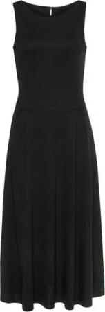 Beachtime Midikleid, elegantes Jerseykleid, Basic, A-Linien-Kleid