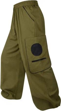 KUNST UND MAGIE Cargohose Kunst und Magie Unisex Goa Pluderhose Pumphose Freizeithose Cargohose