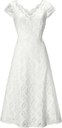 MADELEINE Midikleid Spitzenkleid in Midi-Länge