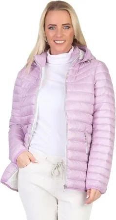 Aurela Damenmode Sommerjacke Steppjacke leichte Damen Übergangsjacke modisches Hahnentrittmuster auch in großen Größe erhältlich