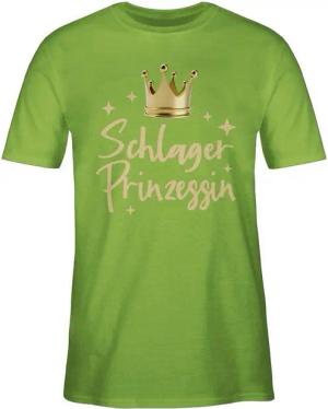 Shirtracer T-Shirt Schlager Prinzessin I Schlagerparty Konzert Volksmusik Schlager Party Outfit