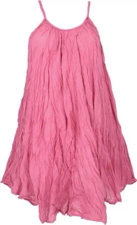 Guru-Shop Midikleid Boho Krinkelkleid, Minikleid, Sommerkleid,.. alternative Bekleidung