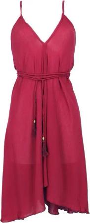 Guru-Shop Midikleid Minikleid Boho chic, wandelbares Minikleid,.. alternative Bekleidung