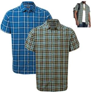 Craghoppers T-Shirt Craghoppers - Outdoor kurzarm Hemd im Karodesign - Menlo Shirt