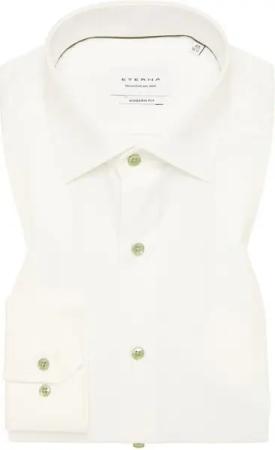 Eterna Langarmhemd - weißes Businesshemd - Modern Fit Hemd - Basic Hemd