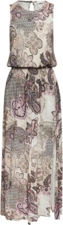 LASCANA Maxikleid mit Paisleyprint und Schlitz, leichtes Sommerkleid, Strandkleid