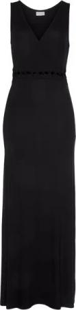 LASCANA Maxikleid mit Schnürungsdetail in der Taille, Sommerkleid, Strandkleid