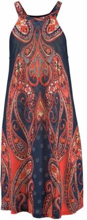 LASCANA Jerseykleid mit Alloverprint, elegantes Sommerkleid, Minikleid, Strandkleid