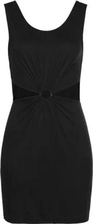 LASCANA Minikleid mit Cut-outs in der Taille, elastisches Sommerkleid, Strandkleid