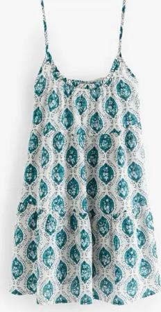 Next Sommerkleid Gestuftes Mini-Sommerkleid, Kurzgröße (1-tlg)