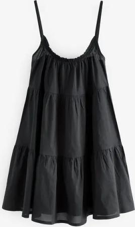 Next Sommerkleid Gestuftes Mini-Sommerkleid, Kurzgröße (1-tlg)